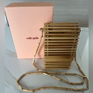 Beautiful Cult Gaia Sylva Bamboo Cage Cross Body/ Shoulder Bag.